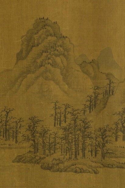 Paisaje del artista chino Sung, Kuo Hsi, siglo XI