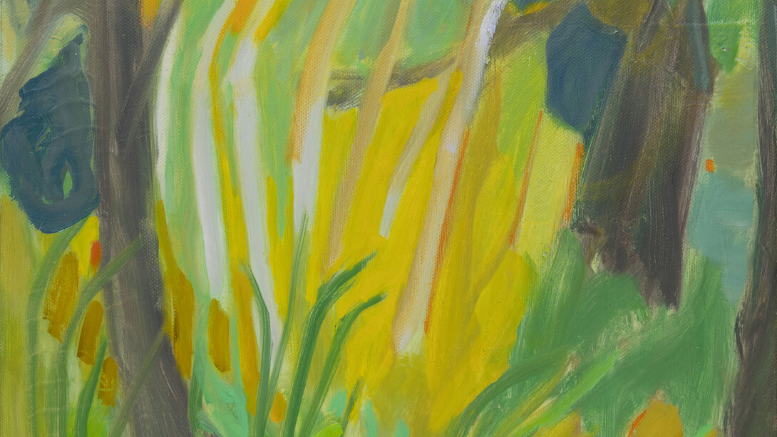 Rachelle Krieger, The day the sky turned orange, II, 2023. Courtesy of Susan Eley Fine Art Gallery