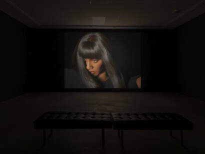 Priyageetha Dia, salt, exhibition view. Courtesy of Gertrude Contemporary