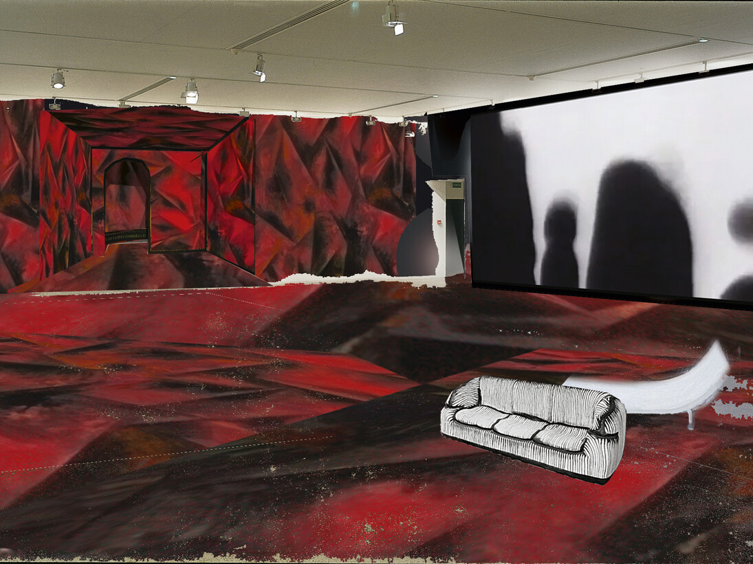 Guillermo Kuitca, Preparotory study for the exhibition The Inhabitants, October 25, 2014 - February 22, 2015, Fondation Cartier pour l’art contemporain, Paris, © Guillermo Kuitca