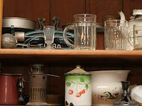 Reconstruction of a shop with mixed goods. Courtesy of Velenje Museum