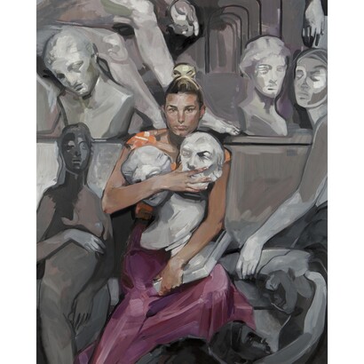 Vanessa Gardwood, Rebecca, 2015, Oil on canvas, 152 x 122cm