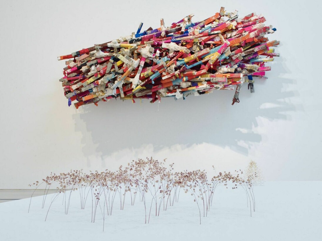 Installation view of Entangled: Threads & Making, Turner Contemporary. Courtesy Turner Contemporary. Photo: Stephen White