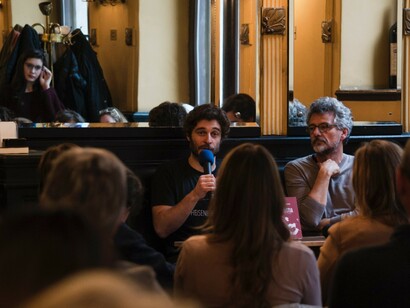 Lino Guanciale e Federico Bonadonna, foto Stéphanie Federico