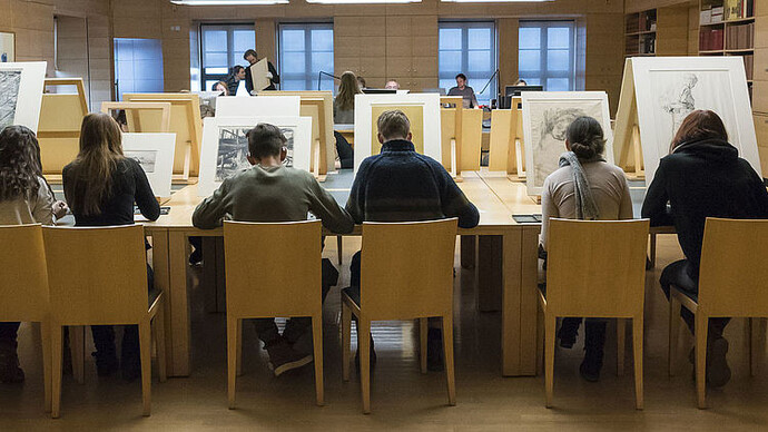 Cabinet of Prints, Drawings and Photographs. Courtesy of Residenzschloss