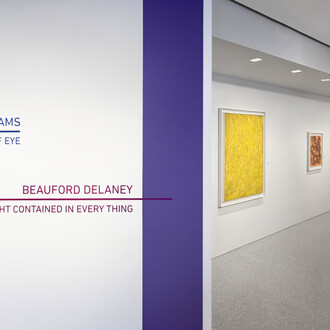 Beauford Delaney, The light contained in every thing, exhibition view. Courtesy of Michael Rosenfeld Gallery