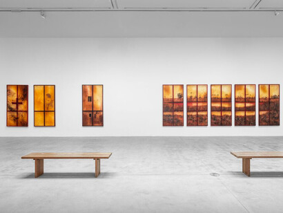 Various artists, An uncommon thread, exhibition view. Courtesy of Hauser & Wirth 