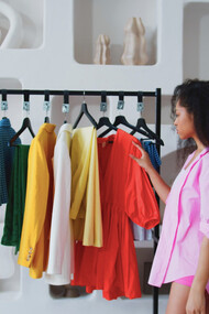 With each garment she examines, the power of digital platforms shines through, showcasing a diverse array of styles that cater to every taste and identity