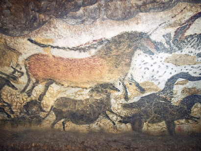 Reproduction of Lascaux artwork in Lascaux II