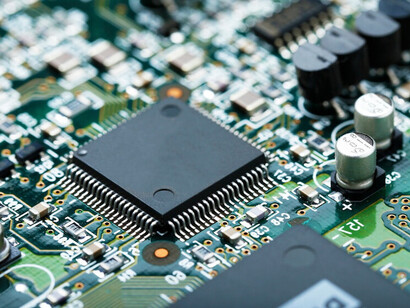 A close-up of processor components, symbolising the heart of breakthroughs in quantum computing poised to transform industries across the globe