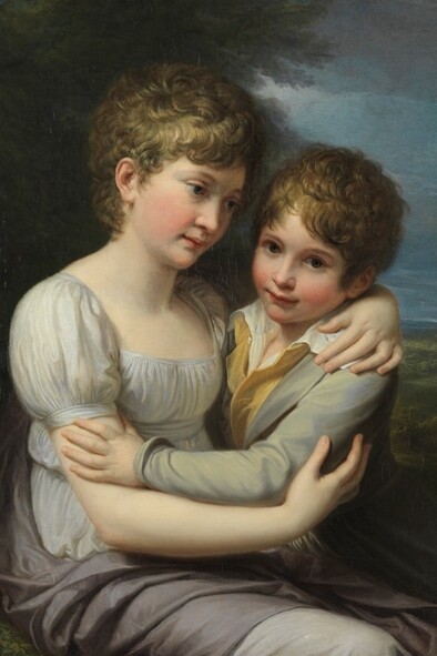 Andrea Appiani. Os filhos do pintor. 1808