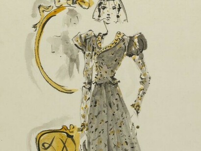 Modella Chanel, Christian Berard 