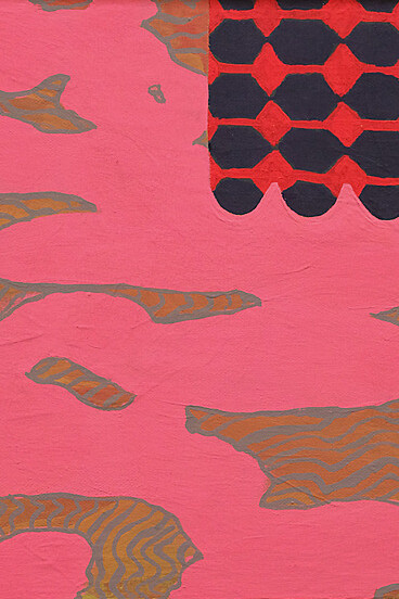 Ludwig Schwarz, Untitled (26 O) (detail), 2026. Courtesy of Conduit Gallery