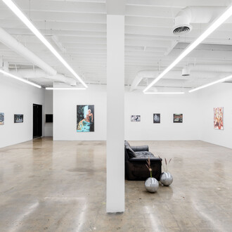 Jasmine Monsegue, Everything that glitters, exhibition view. Courtesy of Control Gallery