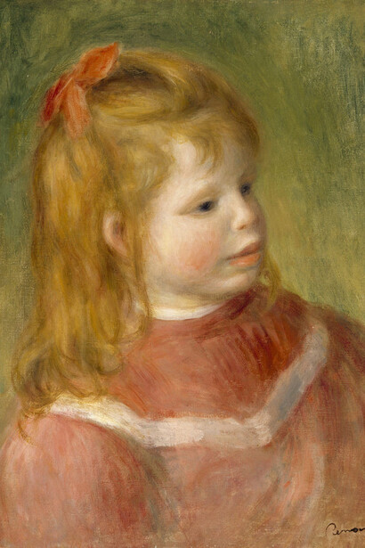 Pierre-Auguste Renoir, Portrait of Jean, 1897, oil on canvas, The Museum of Fine Arts, Houston, Gift of Isaac and Agnes Cullen Arnold, 68.55
