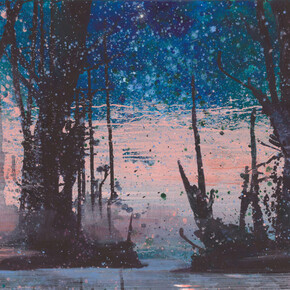 Bernd Zimmer, Reflexion über kalt I, 2021. Courtesy of Upsilon Gallery