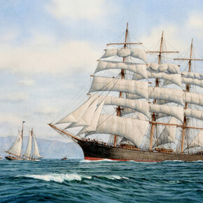 Mark Myers, The Star of Scotland Making Sail