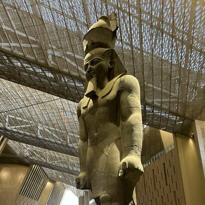 Coloso de Ramsés II de Menfis, escultura, dinastía XIX de Egipto