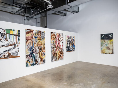 Shy Glizzy, You see where I’m coming from? Exhibition view. Courtesy of Chela
Mitchell Gallery