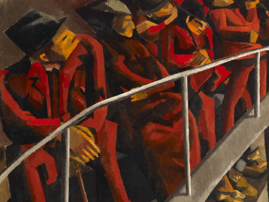 David Bomberg, Ghetto Theatre (detail)
