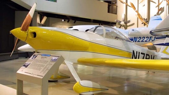 1971 Van's RV-3 - N17RV. Courtesy of EAA