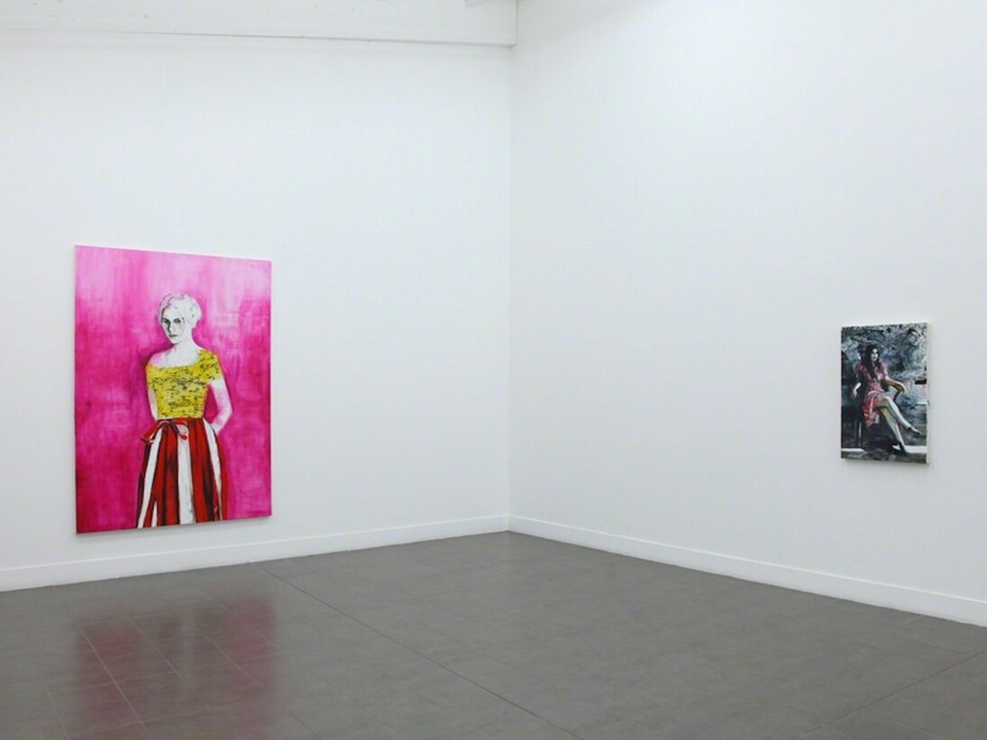 Raffi Kalenderian, Green River, Exhibition view. Courtesy of Brand New Gallery