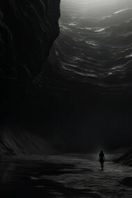 Descent into darkness reveals the quiet spaces where clarity begins