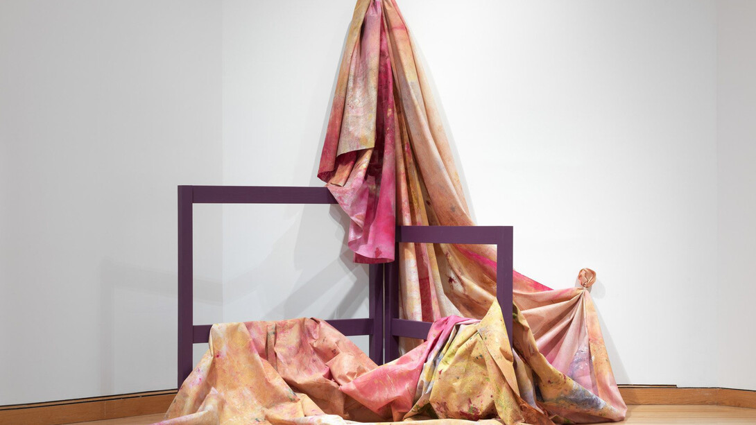 Sam Gilliam. Courtesy of WCMA