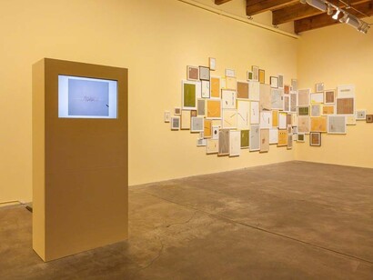 Dannielle Tegeder, Exhibition view. Courtesy of Carrie Secrist Gallery