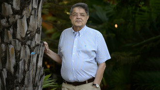 El escritor Sergio Ramírez Mercado