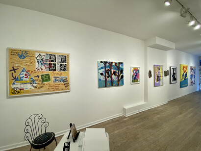 Installation View, Fab Bohemians, 2024. Courtesy of Van Der Plas Gallery