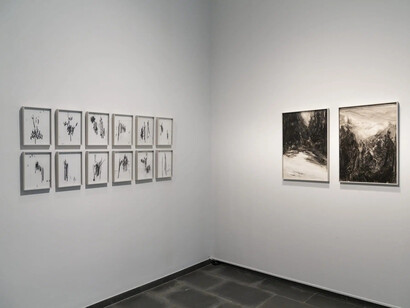 M. Ángeles Díaz Barbado, Tristán, exhibition view. Courtesy of Isabel Hurley Gallery