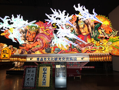 Current Nebuta float exhibition © Nebuta Museum WA-RASSE
