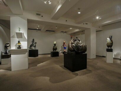 Bronze Creatures Great and Small, Exhibition view. Courtesy of Cavalier Galleries
