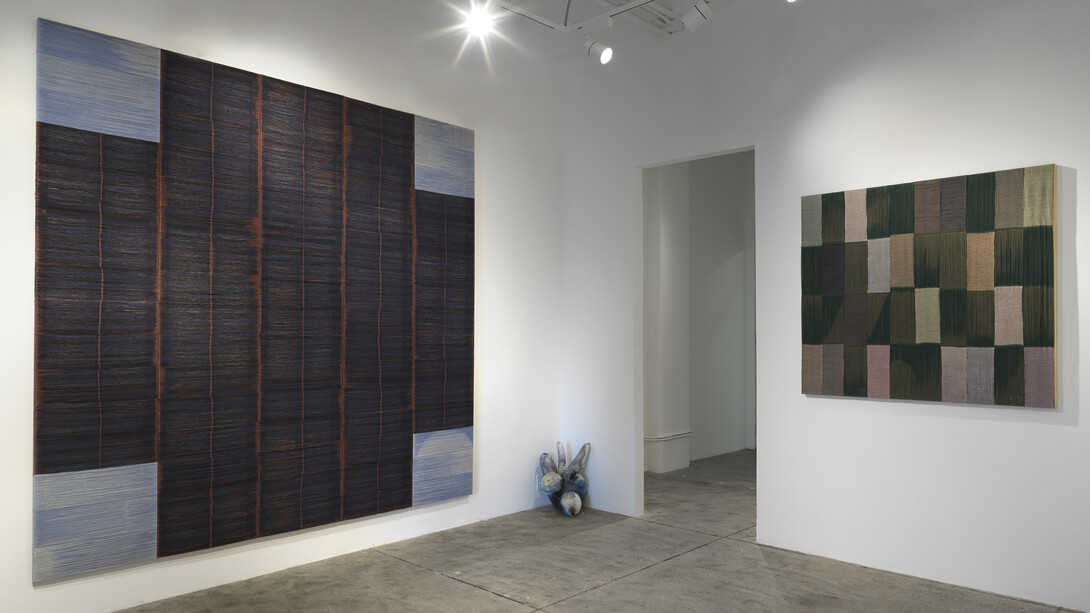 Carolina Jiménez and Grace Sachi Troxell at Alison Bradley Projects, exhibition view. Courtesy of Alison Bradley Projects, NYC