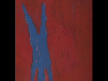 Judit Reigl, New York, 2001. Courtesy of Musée d'Art moderne de la Ville de Paris