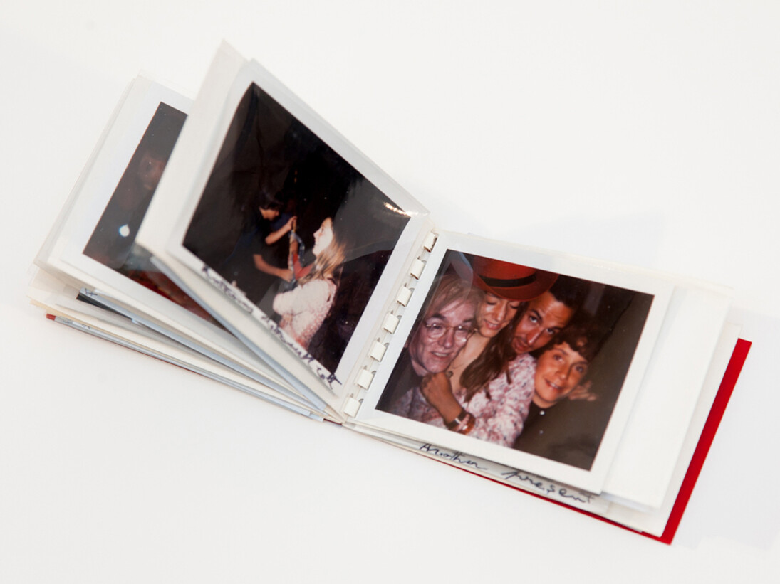 Andy Warhol, The Little Red Book 128, 1972, Polacolor Type 108, Polaroid print. Gift of The Andy Warhol Foundation for the Visual Arts, Inc. © The Andy Warhol Foundation for the Visual Arts, Inc. Photo: Tony Luong