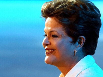 Dilma Rousseff, presidenta de Brasil