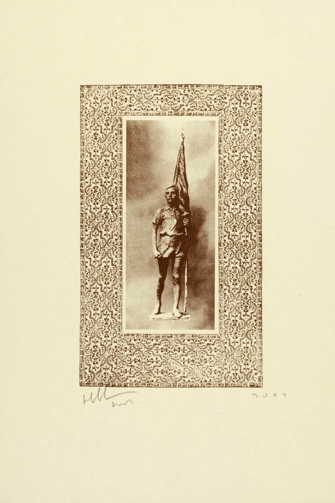 Lost Ideals of Happy Childhood, Timur Novikov, 2000, Russia. Museum no. E.2086-2004. © Estate of Timur Novikov