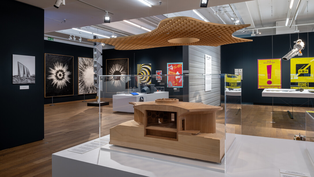 Pling! Design hören, ausstellungsansicht. Mit freundlicher genehmigung des Museums für Gestaltung
