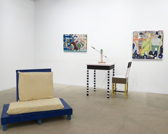 IWDDIY4U, exhibition view. Courtesy of Maccarone 