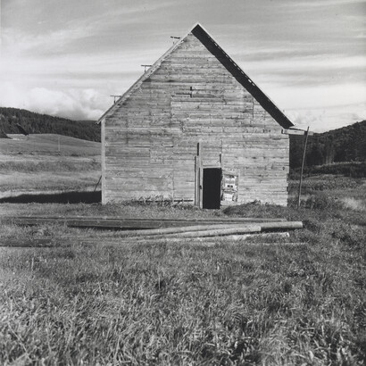 Walker Evans: Barn, Nova Scotia, 1969 – 71, Collection of Clark and Joan Worswick © Walker Evans Archive, The Metropolitan Museum of Art  