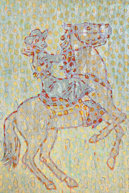 Dieterich Spahn, Anni Oakley, Vivacious lady, dancing Doris, 1951. Courtesy of Douglas Flanders and Associates Gallery