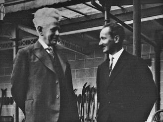 Ernst Cassirer e Martin Heidegger a Davos