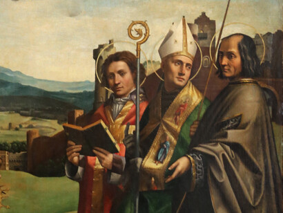 Paolo Morando detto il Cavazzola, Pala delle Virtù, particolare