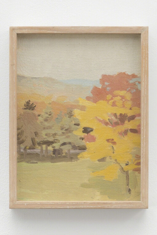 Fairfield Porter, Amherst and Other Places. Courtesy of Betty Cuningham Gallery