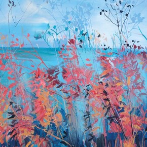 Lisa Ballard, Red Leaves and Sea