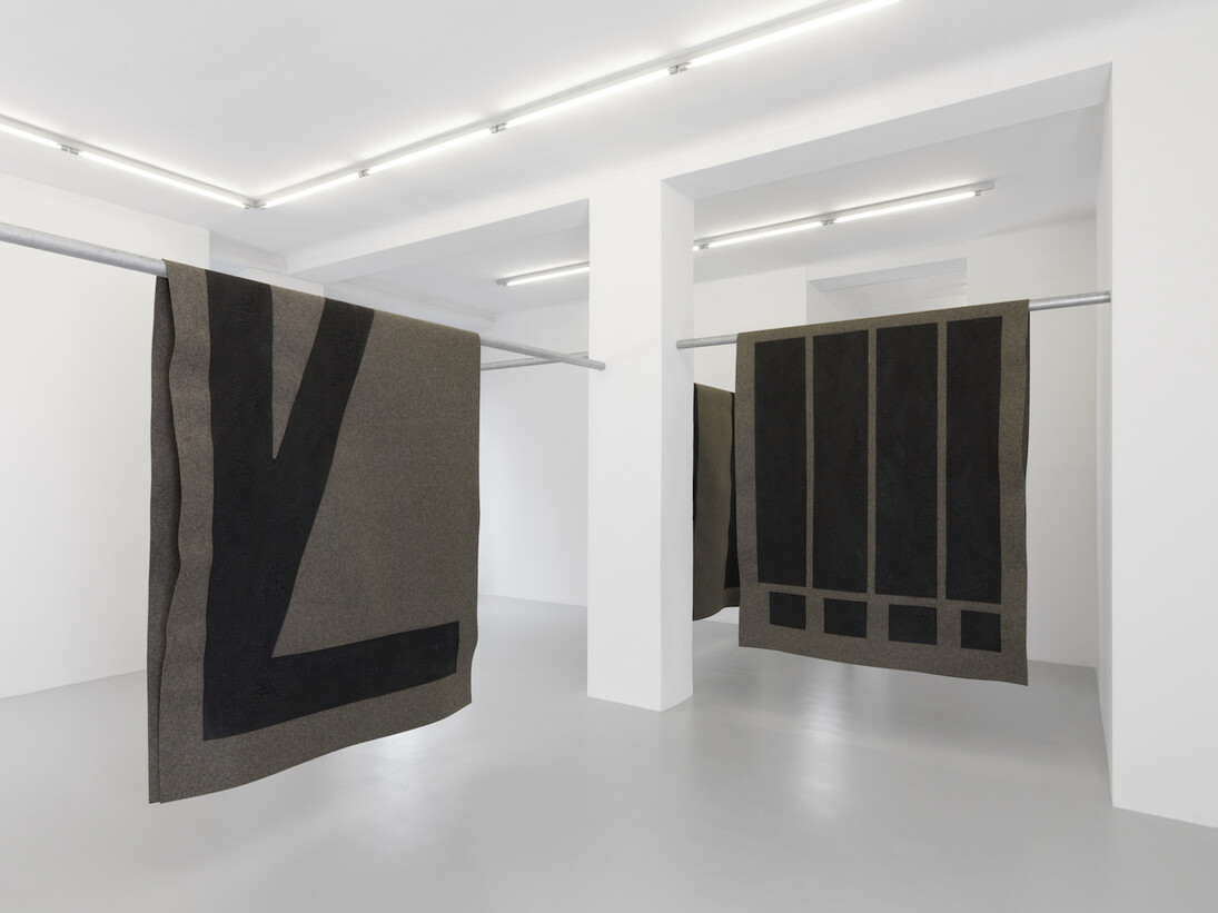 Emilie Ding, exhibition view. Courtesy of Galerie Xippas