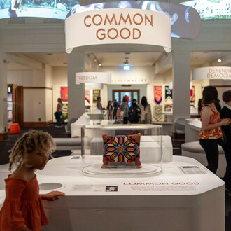 Democracy DNA, exhibition view. Courtesy of Museum of Australian Democracy