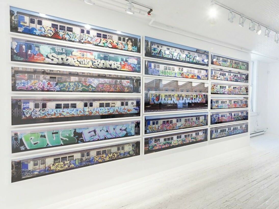 Henry Chalfant: 1980, Exhibition view. Courtesy of Eric Firestone